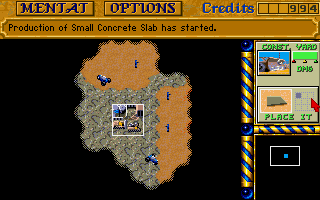 Dune II screenshot 4 for Amiga